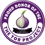 Supporter badge for The Tor Project